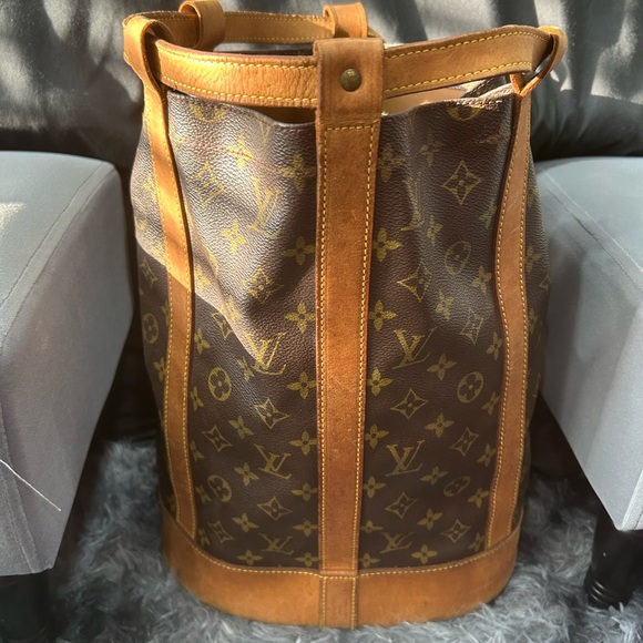 Louis Vuitton Monogram Duffel Bag in Brown and Tan - Picture 2 of 10